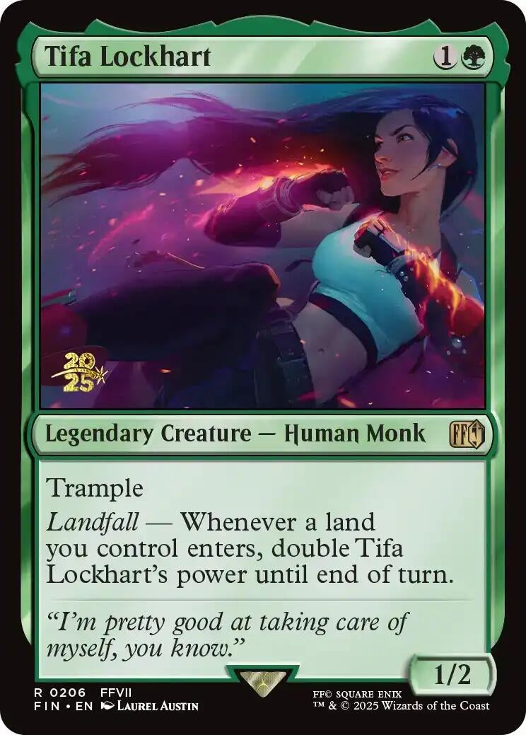 Image for Tifa Lockhart (206) (PRE) - Magic: The Gathering