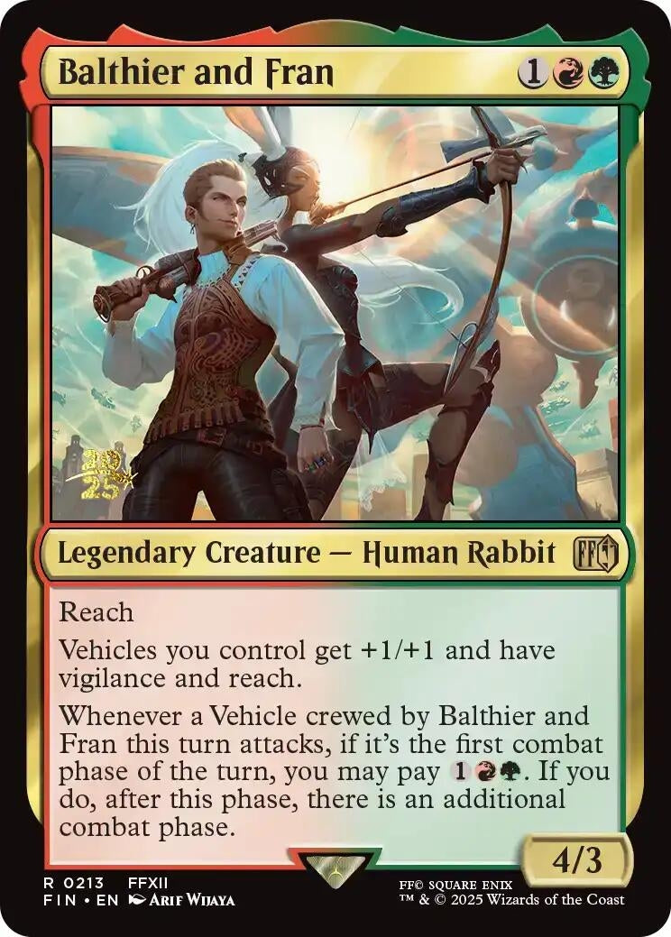 Image for Balthier and Fran (213) (PRE) - Magic: The Gathering