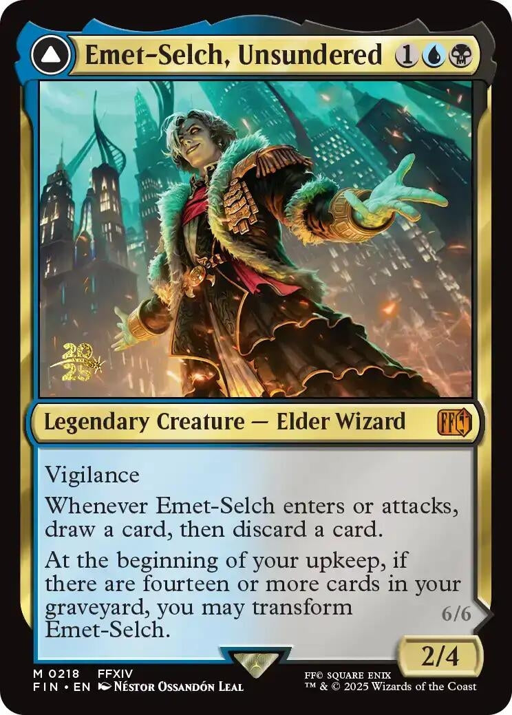 Image for Emet-Selch, Unsundered (218) (PRE) - Magic: The Gathering