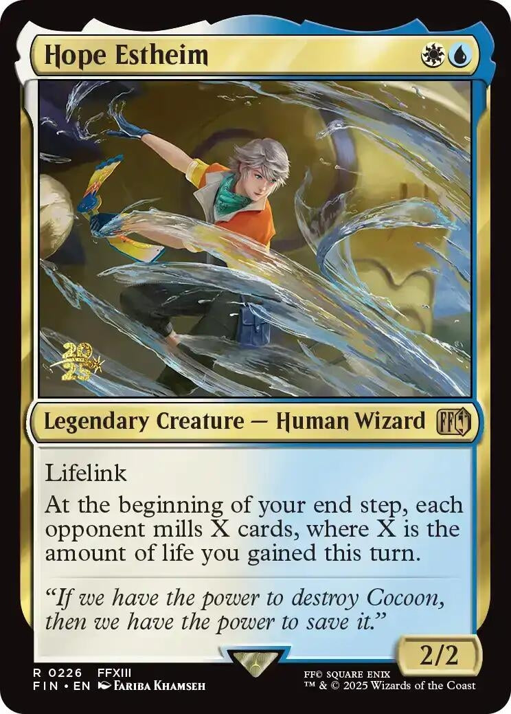 Image for Hope Estheim (226) (PRE) - Magic: The Gathering