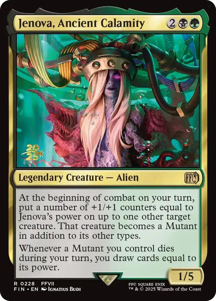 Image for Jenova, Ancient Calamity (228) (PRE) - Magic: The Gathering