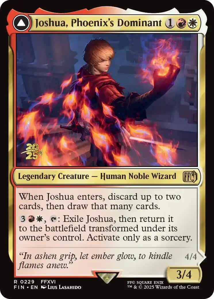 Image for Joshua, Phoenix's Dominant (229) (PRE) - Magic: The Gathering