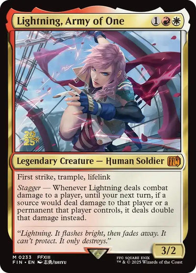 Lightning, Army of One (233) (PRE)