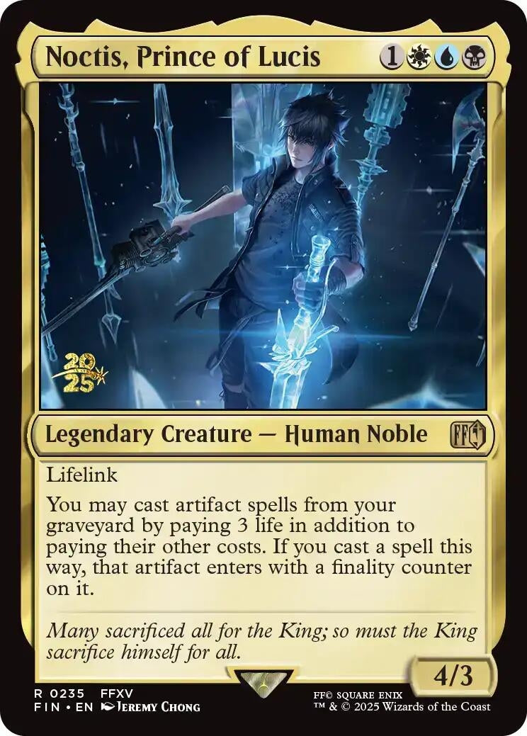 Image for Noctis, Prince of Lucis (235) (PRE) - Magic: The Gathering