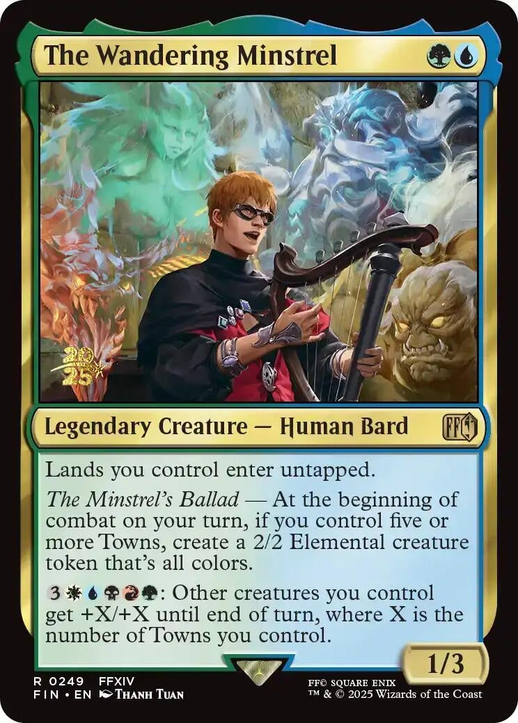 Image for The Wandering Minstrel (249) (PRE) - Magic: The Gathering