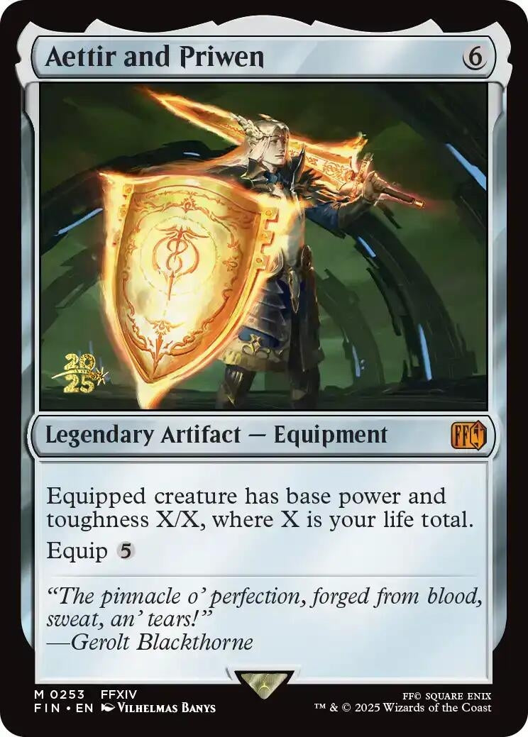 Image for Aettir and Priwen (253) (PRE) - Magic: The Gathering