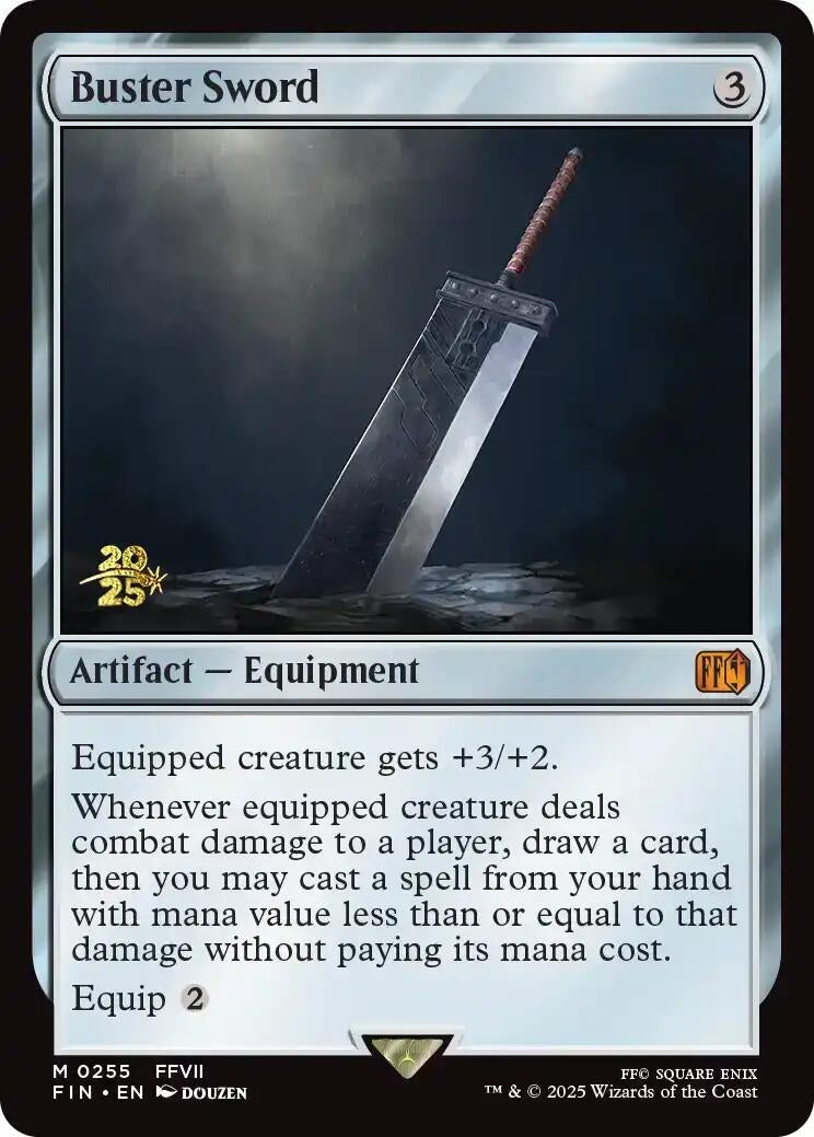 Image for Buster Sword (255) (PRE) - Magic: The Gathering