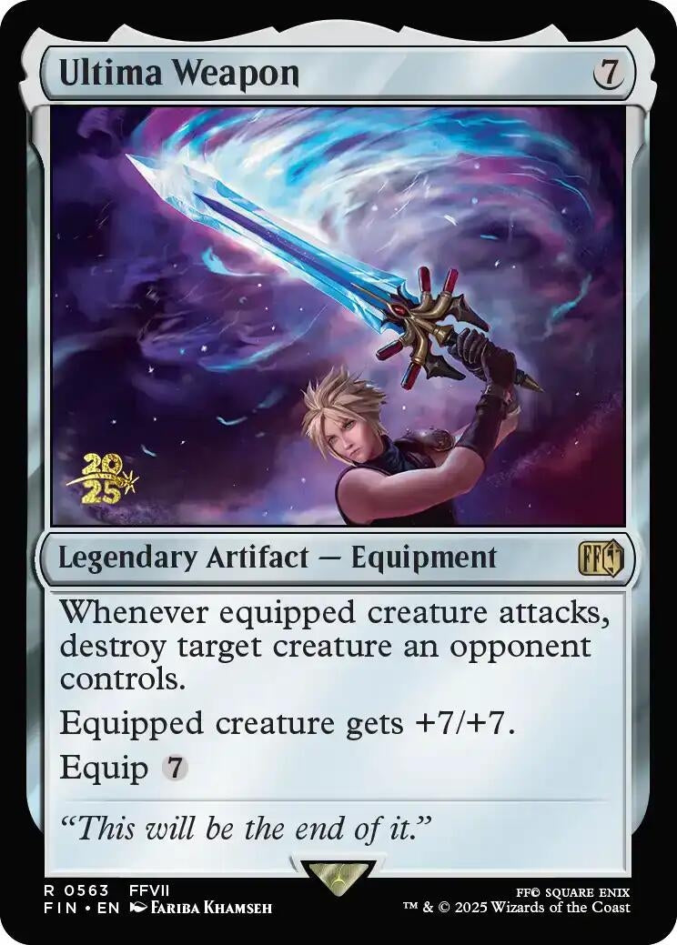Image for Ultima Weapon (563) (PRE) - Magic: The Gathering