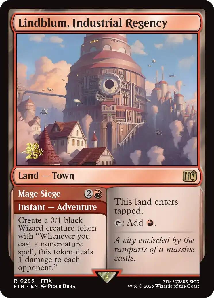 Image for Lindblum, Industrial Regency (285) (PRE) - Magic: The Gathering