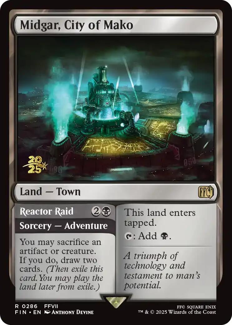 Image for Midgar, City of Mako (286) (PRE) - Magic: The Gathering