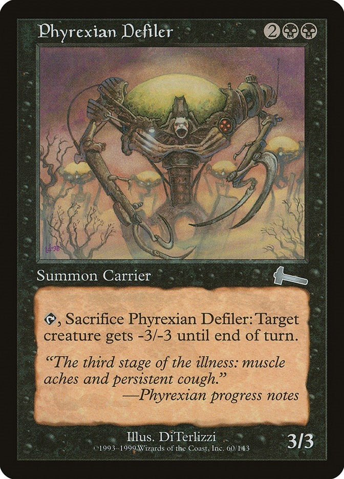 Image for Phyrexian Defiler (60) (ULG) - Magic: The Gathering