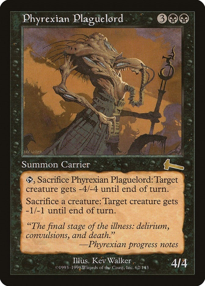 Image for Phyrexian Plaguelord (62) (ULG) - Magic: The Gathering