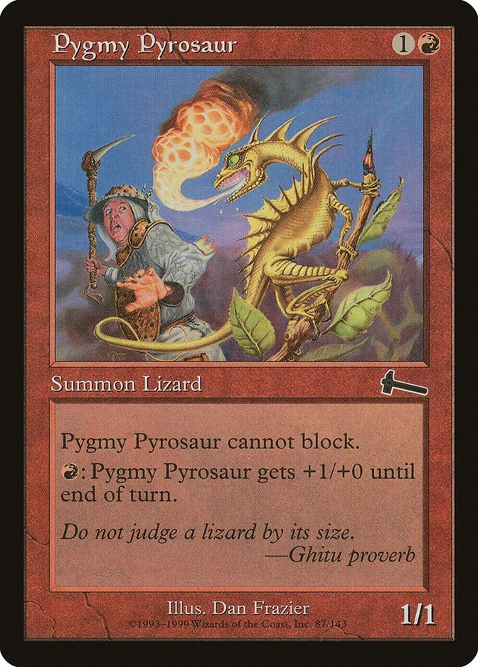 Image for Pygmy Pyrosaur (87) (ULG) - Magic: The Gathering