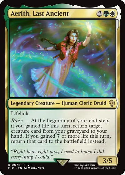Aerith, Last Ancient (Surge Foil) (76) (FIC)