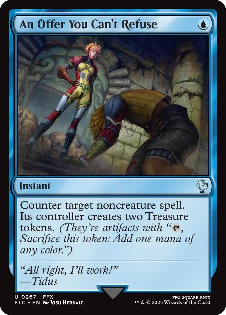 Image for An Offer You Can't Refuse (Surge Foil) (267) (FIC) - Magic: The Gathering