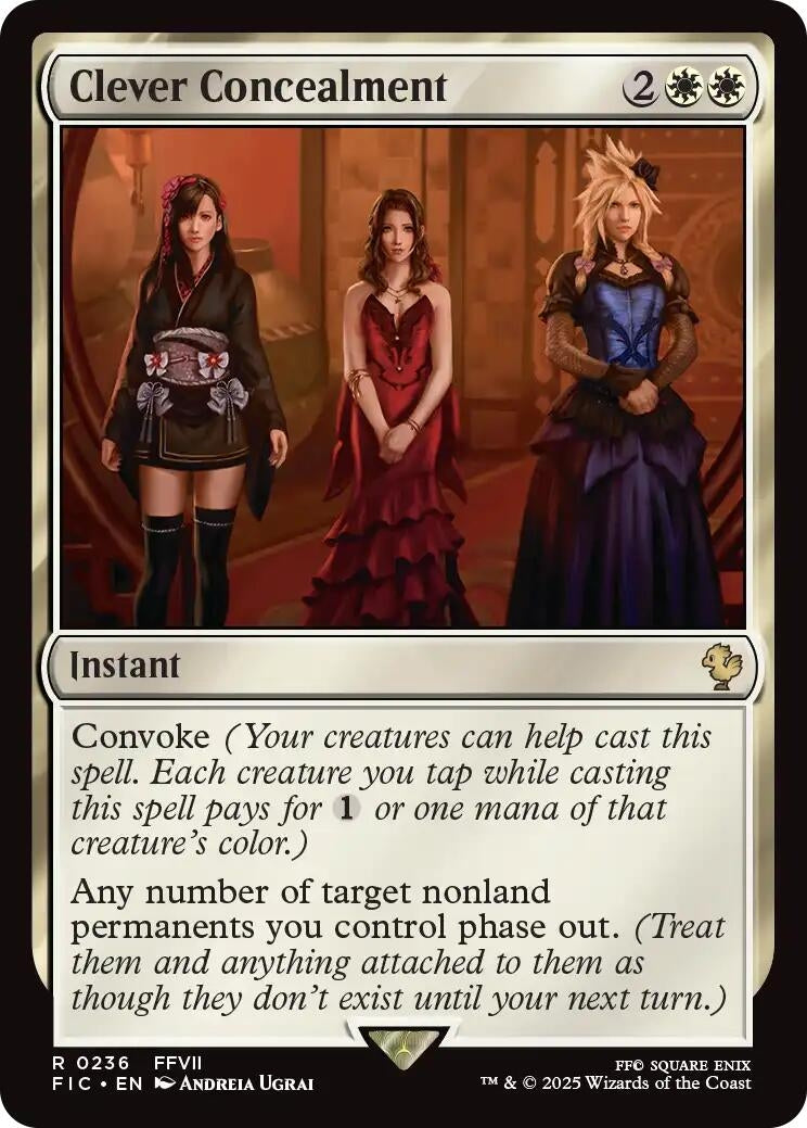 Image for Clever Concealment (Surge Foil) (236) (FIC) - Magic: The Gathering