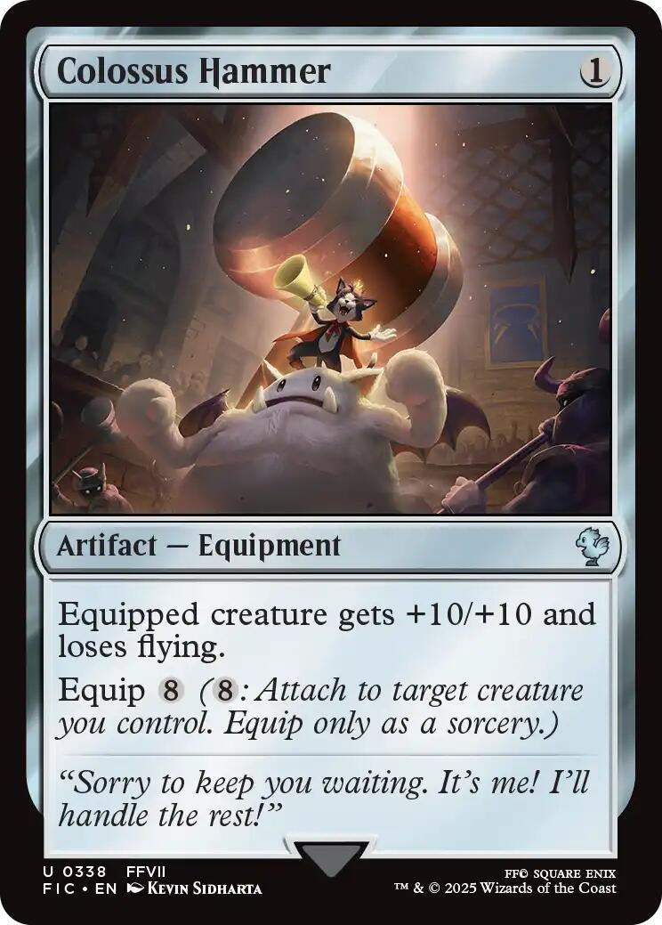 Image for Colossus Hammer (Surge Foil) (338) (FIC) - Magic: The Gathering