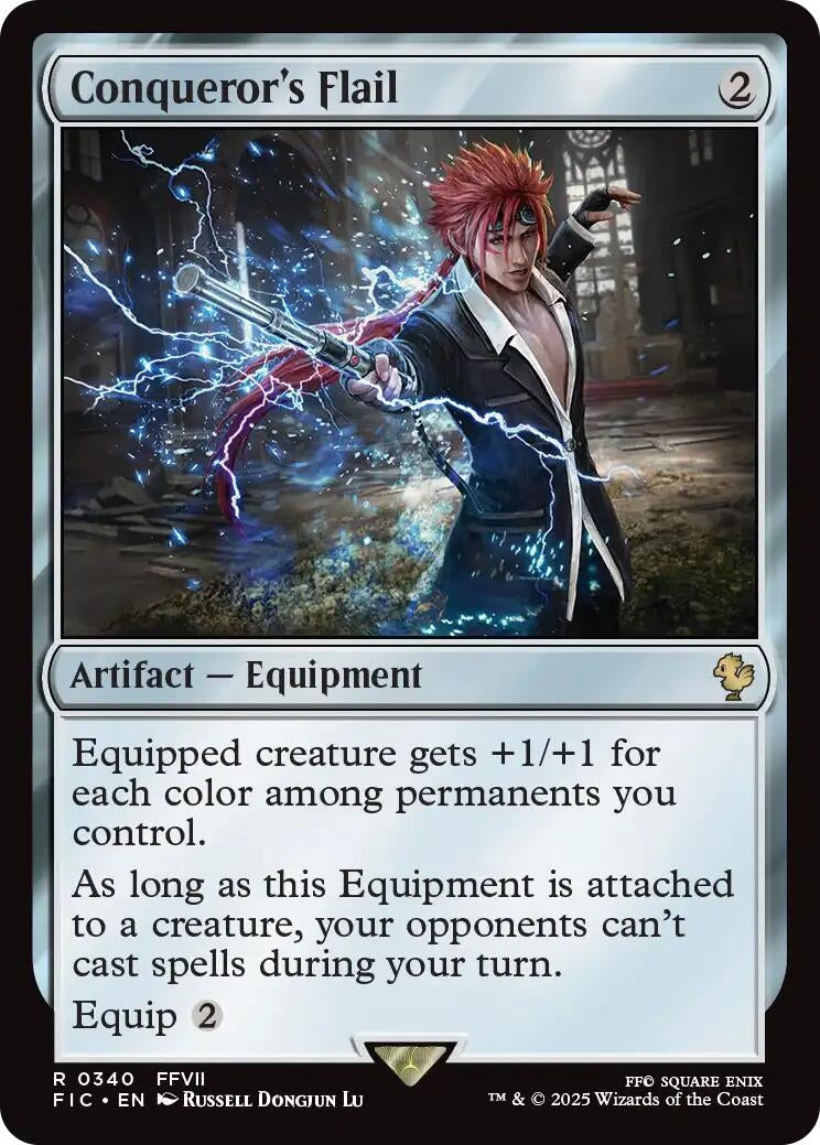 Image for Conqueror's Flail (Surge Foil) (340) (FIC) - Magic: The Gathering