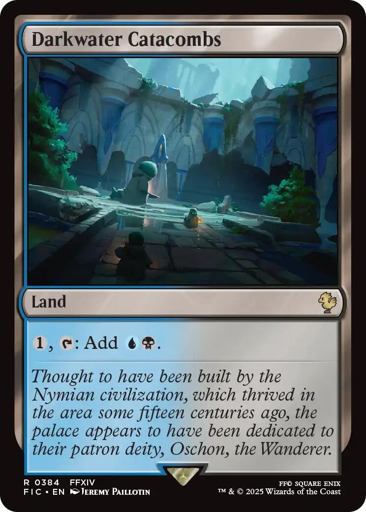 Image for Darkwater Catacombs (Surge Foil) (384) (FIC) - Magic: The Gathering