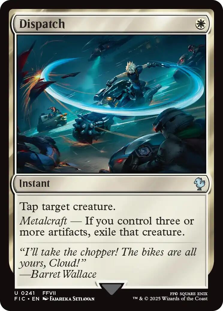 Image for Dispatch (Surge Foil) (241) (FIC) - Magic: The Gathering