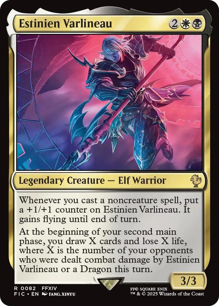 Image for Estinien Varlineau (Surge Foil) (82) (FIC) - Magic: The Gathering
