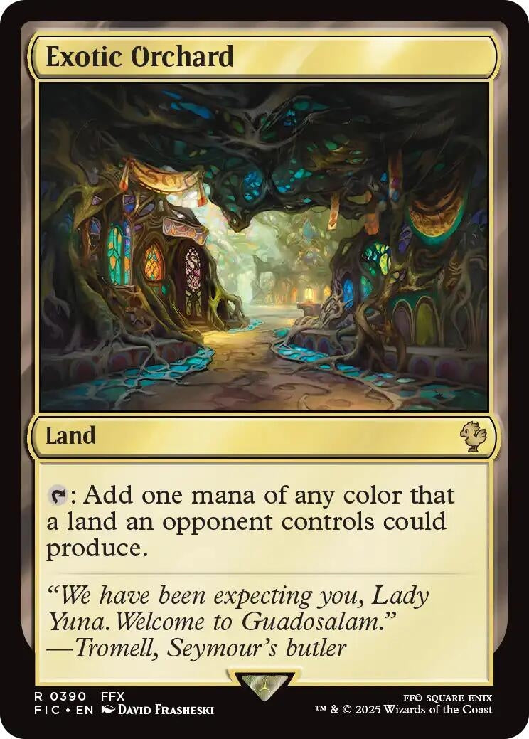 Image for Exotic Orchard (Surge Foil) (390) (FIC) - Magic: The Gathering