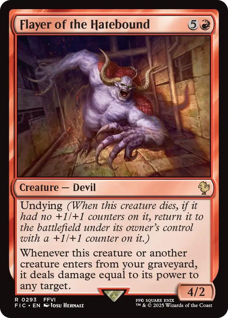 Image for Flayer of the Hatebound (Surge Foil) (293) (FIC) - Magic: The Gathering