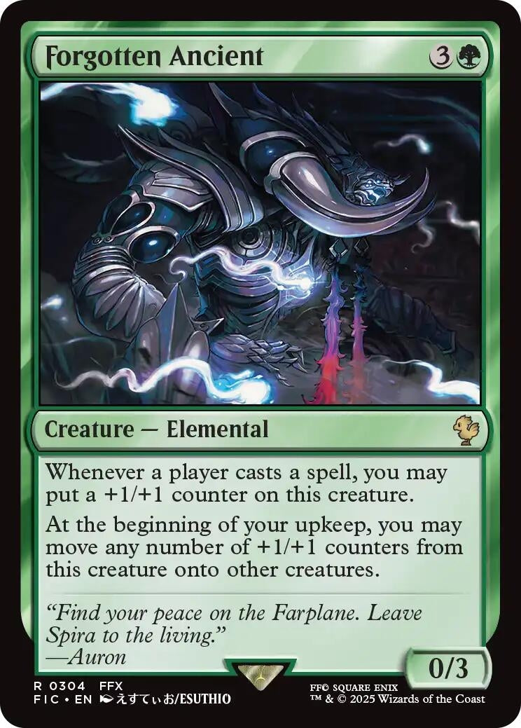 Image for Forgotten Ancient (Surge Foil) (304) (FIC) - Magic: The Gathering