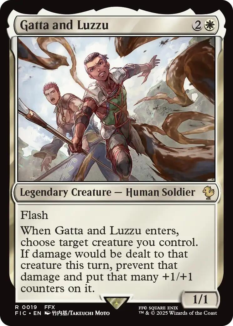 Image for Gatta and Luzzu (Surge Foil) (19) (FIC) - Magic: The Gathering