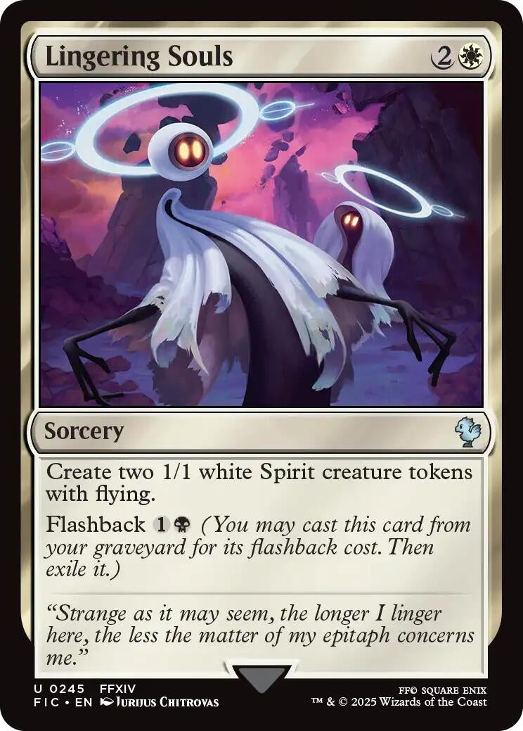 Image for Lingering Souls (Surge Foil) (245) (FIC) - Magic: The Gathering