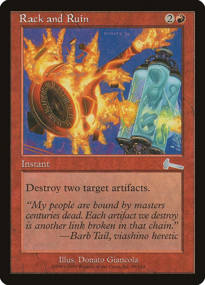Image for Rack and Ruin (89) (ULG) - Magic: The Gathering