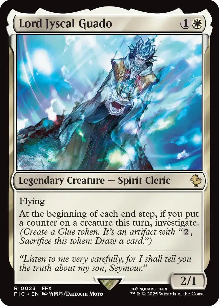 Image for Lord Jyscal Guado (Surge Foil) (23) (FIC) - Magic: The Gathering