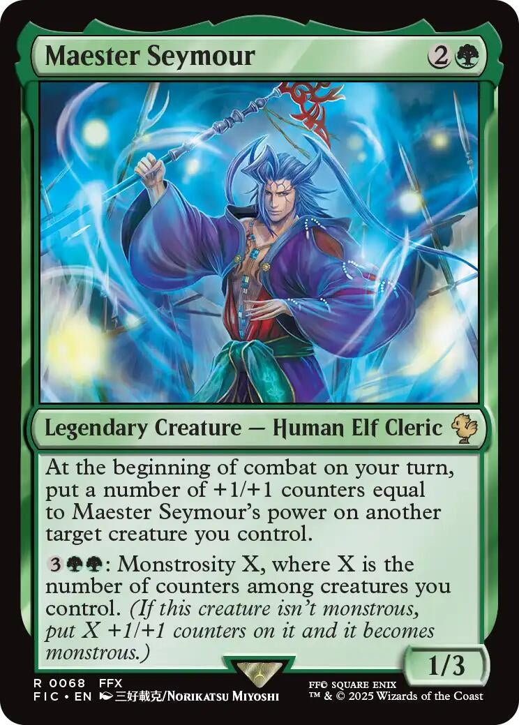Image for Maester Seymour (Surge Foil) (68) (FIC) - Magic: The Gathering