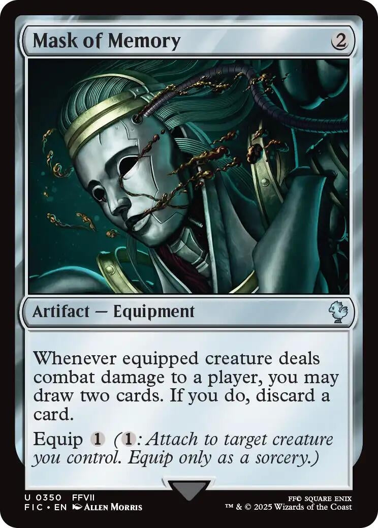 Image for Mask of Memory (Surge Foil) (350) (FIC) - Magic: The Gathering