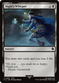 Image for Night's Whisper (Surge Foil) (280) (FIC) - Magic: The Gathering