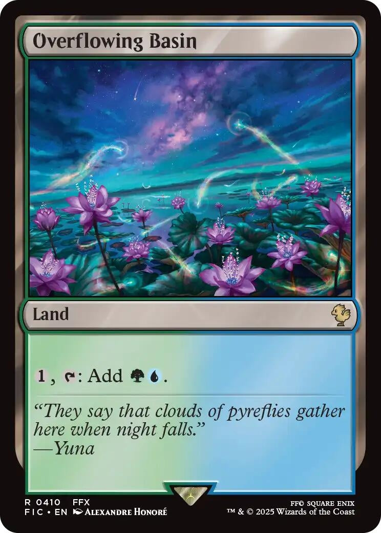 Image for Overflowing Basin (Surge Foil) (410) (FIC) - Magic: The Gathering
