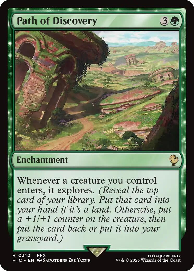 Image for Path of Discovery (Surge Foil) (312) (FIC) - Magic: The Gathering