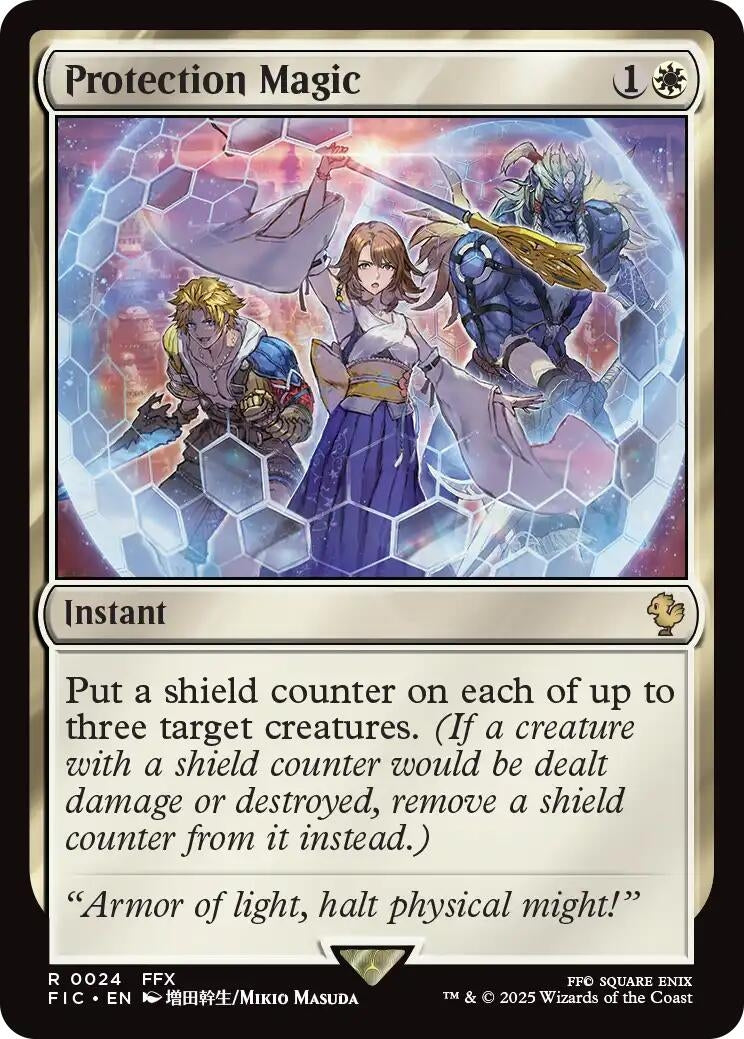 Image for Protection Magic (Surge Foil) (24) (FIC) - Magic: The Gathering