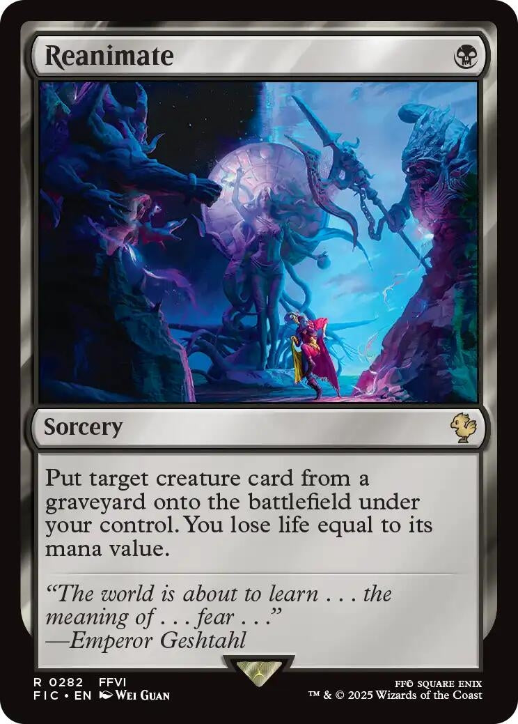 Image for Reanimate (Surge Foil) (282) (FIC) - Magic: The Gathering