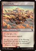 Image for Sacred Peaks (Surge Foil) (418) (FIC) - Magic: The Gathering