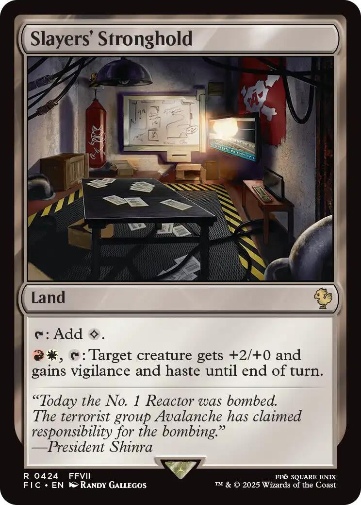 Image for Slayers' Stronghold (Surge Foil) (424) (FIC) - Magic: The Gathering