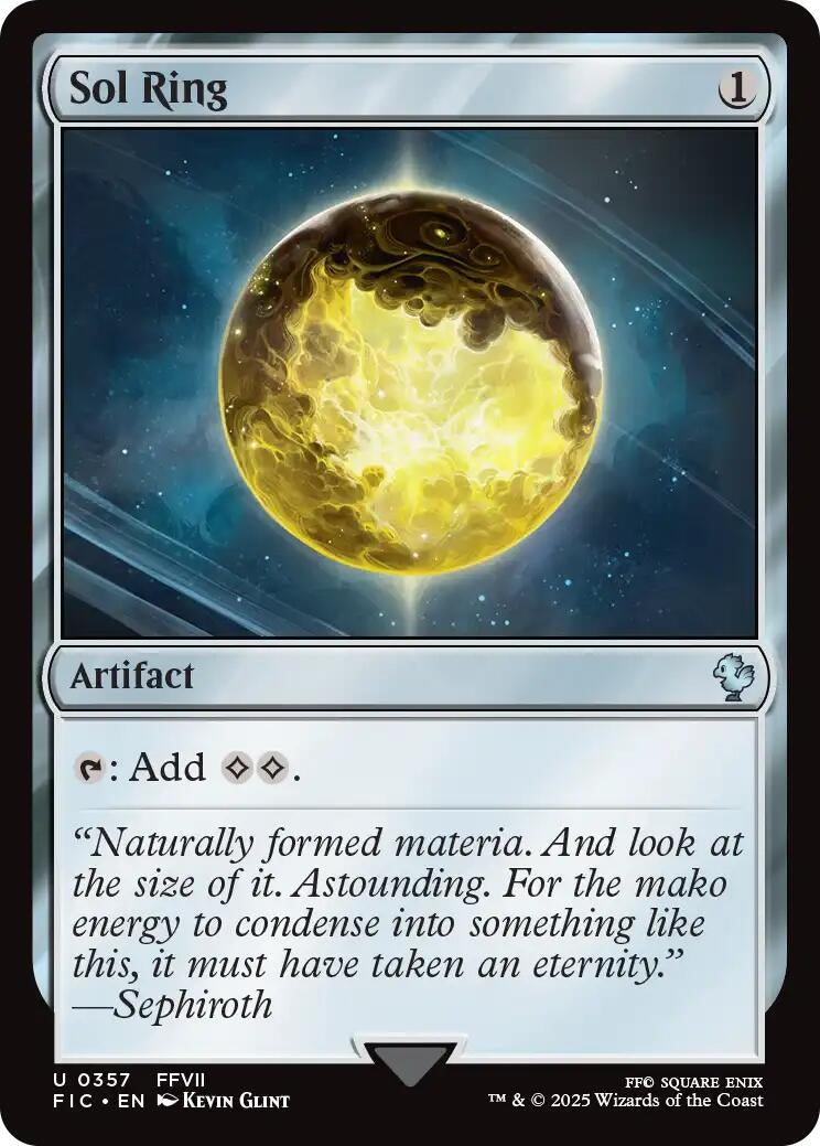 Image for Sol Ring (0357) (Surge Foil) (357) (FIC) - Magic: The Gathering