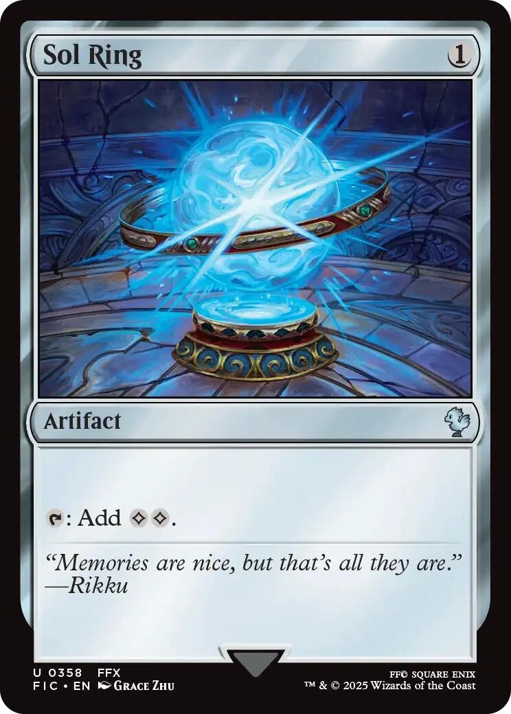 Image for Sol Ring (0358) (Surge Foil) (358) (FIC) - Magic: The Gathering