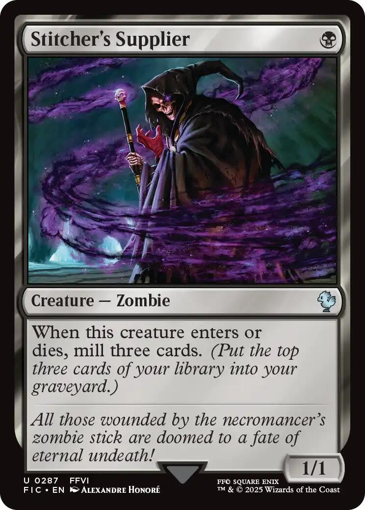 Image for Stitcher's Supplier (Surge Foil) (287) (FIC) - Magic: The Gathering