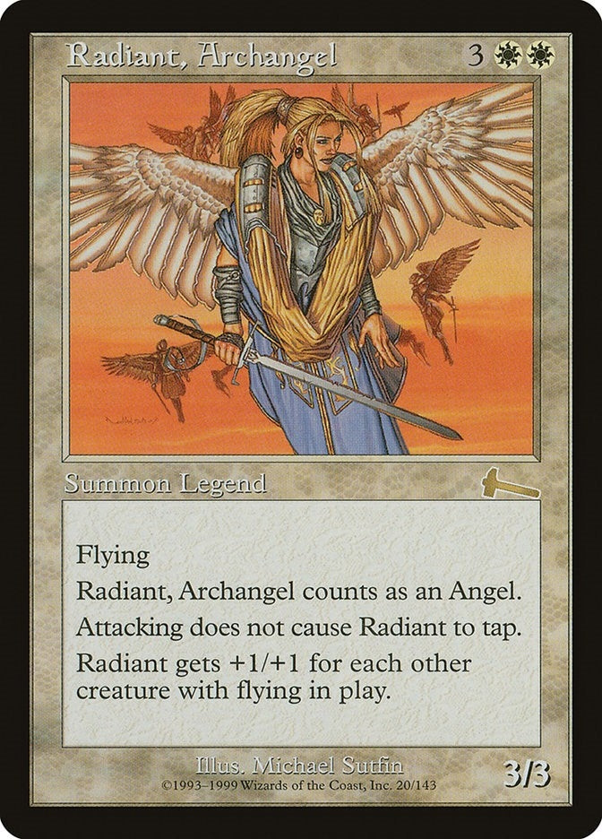 Image for Radiant, Archangel (20) (ULG) - Magic: The Gathering
