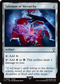 Image for Talisman of Hierarchy (Surge Foil) (365) (FIC) - Magic: The Gathering