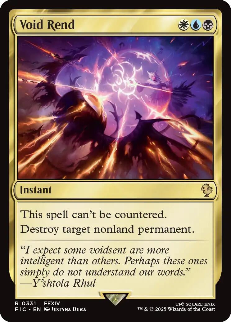 Image for Void Rend (Surge Foil) (331) (FIC) - Magic: The Gathering