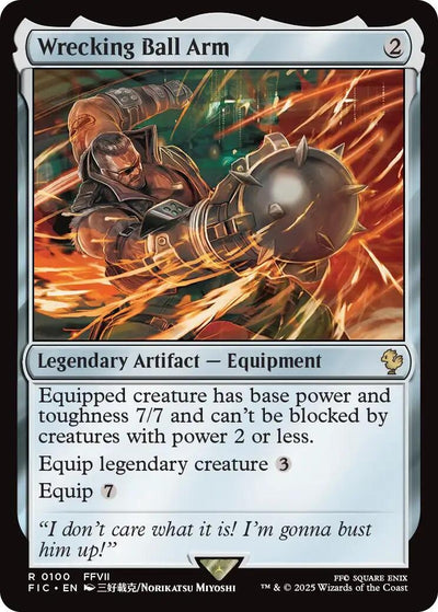 Wrecking Ball Arm (Surge Foil) (100) (FIC)