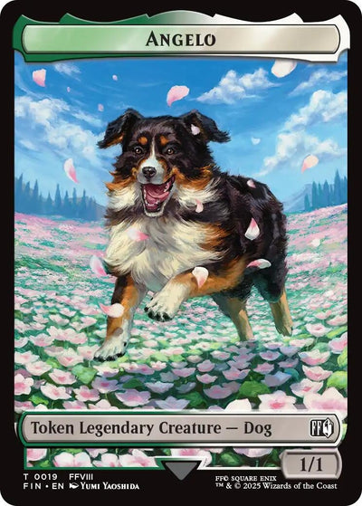 Angelo // Darkstar Double-Sided Token (19 // 20) (FIN)