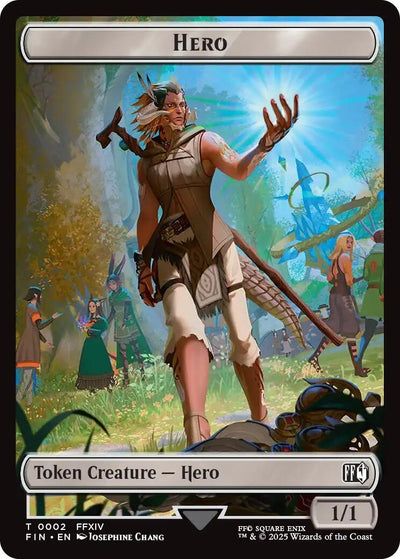 Hero (0002) // Food Double-Sided Token (2 // 22) (FIN)